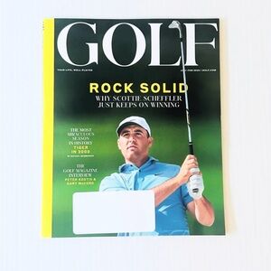 ⭐️5 For 25⭐️ Golf Magazine - January/February 2025 - Scottie Scheffler